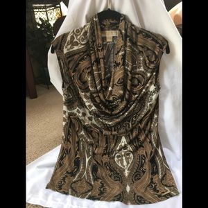 💥Michael Kors - Cowl Neck Sleeveless Blouse - S